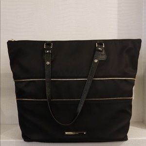 Brahmin Canvas Tote and Cosmetic Bag Combo